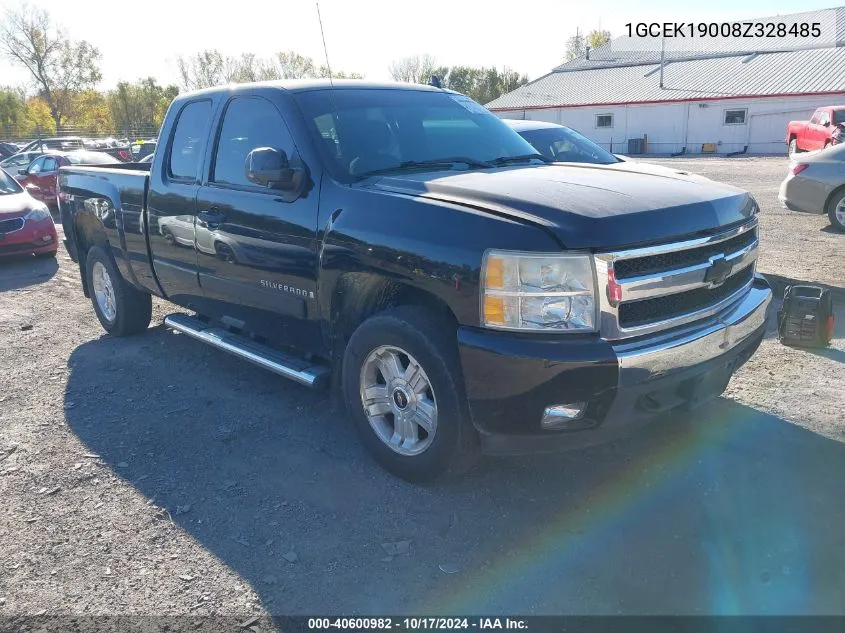 2008 Chevrolet Silverado 1500 Lt1 VIN: 1GCEK19008Z328485 Lot: 40600982