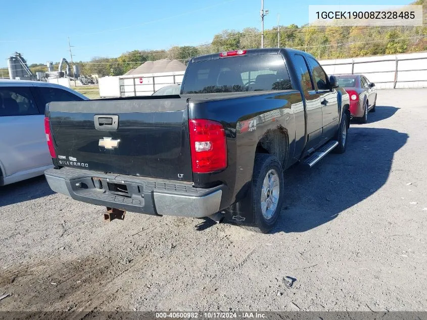 2008 Chevrolet Silverado 1500 Lt1 VIN: 1GCEK19008Z328485 Lot: 40600982