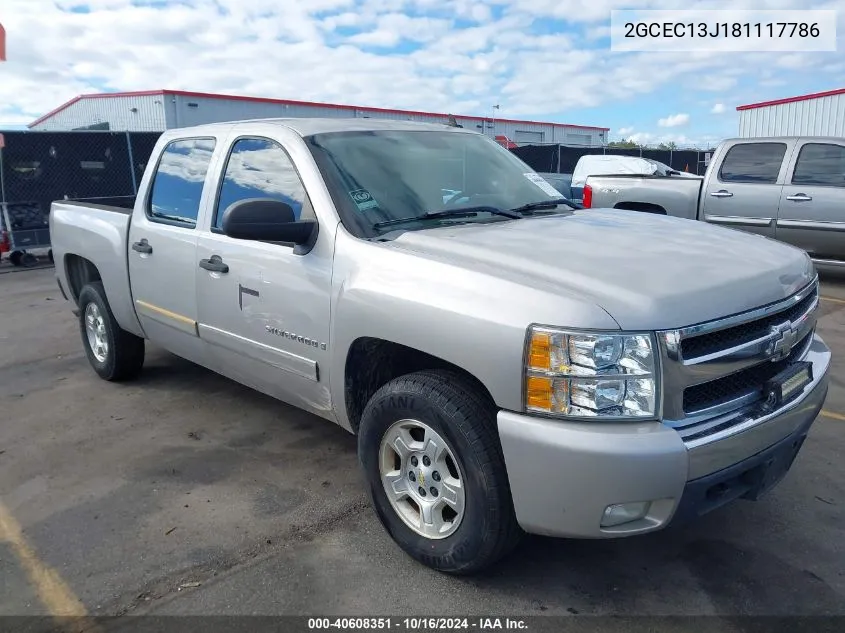 2008 Chevrolet Silverado 1500 Lt1 VIN: 2GCEC13J181117786 Lot: 40608351