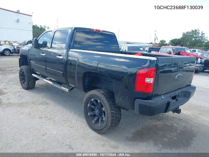 2008 Chevrolet Silverado 2500Hd Lt2 VIN: 1GCHC23688F130039 Lot: 40616590