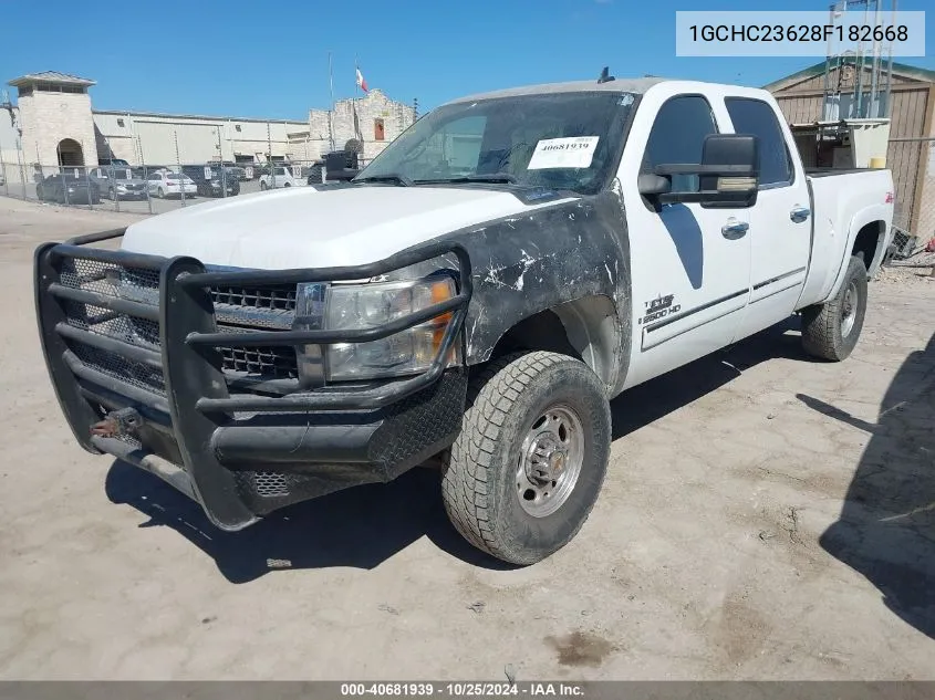 2008 Chevrolet Silverado 2500Hd Lt1 VIN: 1GCHC23628F182668 Lot: 40681939