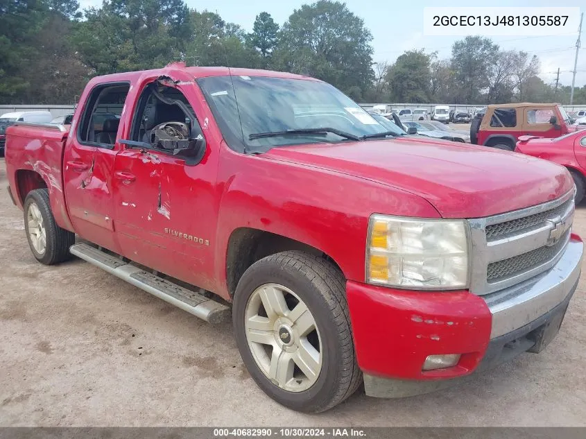 2GCEC13J481305587 2008 Chevrolet Silverado 1500 Lt2