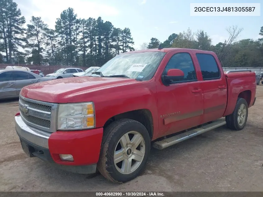 2GCEC13J481305587 2008 Chevrolet Silverado 1500 Lt2