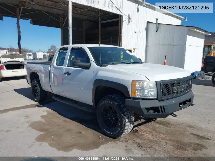 2008 Chevrolet Silverado 1500 Work Truck VIN: 1GCEK19J28Z121296 Lot: 40694854