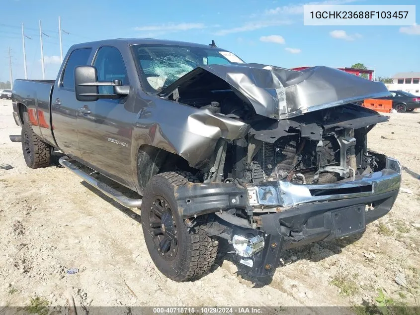 2008 Chevrolet Silverado 2500Hd Ltz VIN: 1GCHK23688F103457 Lot: 40718715