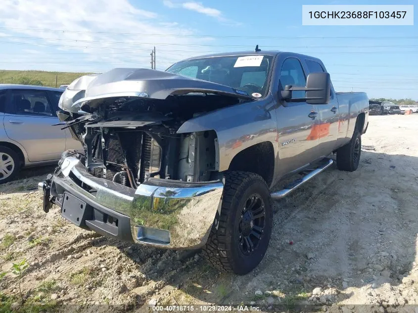 2008 Chevrolet Silverado 2500Hd Ltz VIN: 1GCHK23688F103457 Lot: 40718715