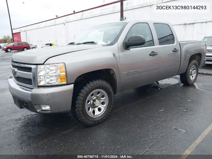 2008 Chevrolet Silverado 1500 Lt1 VIN: 3GCEK13C98G144293 Lot: 40756710