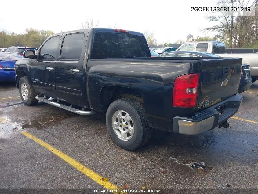 2008 Chevrolet Silverado 1500 Lt1 VIN: 2GCEK133681201249 Lot: 40790718