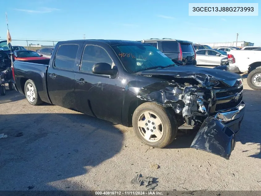 2008 Chevrolet Silverado 1500 Lt1 VIN: 3GCEC13J88G273993 Lot: 40816712