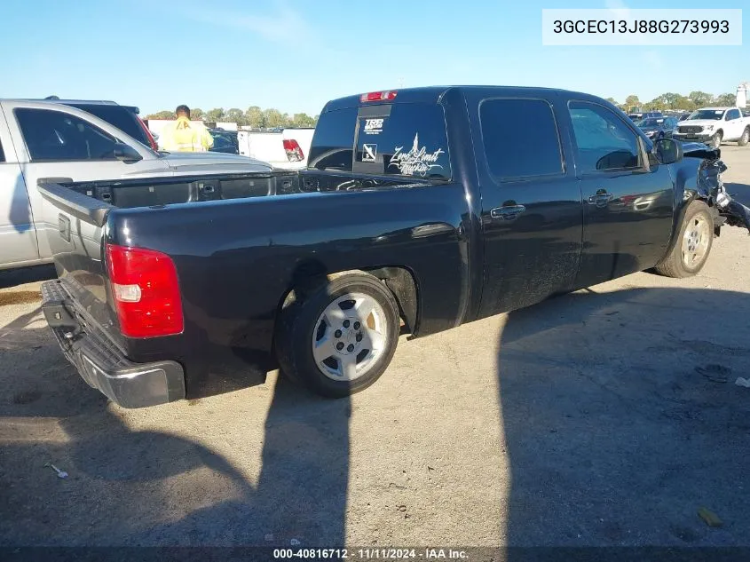 2008 Chevrolet Silverado 1500 Lt1 VIN: 3GCEC13J88G273993 Lot: 40816712