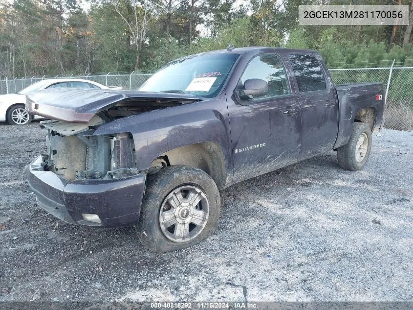 2008 Chevrolet Silverado 1500 Ltz VIN: 2GCEK13M281170056 Lot: 40818292