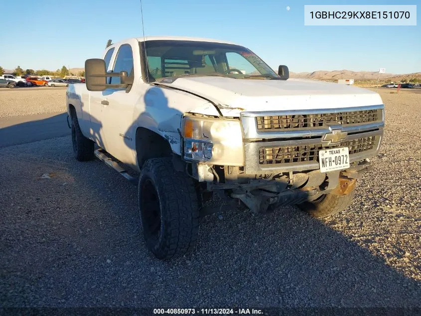 1GBHC29KX8E151070 2008 Chevrolet Silverado 2500Hd Work Truck