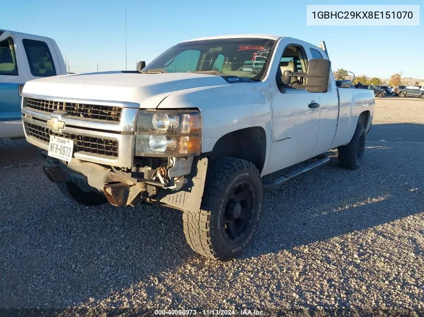 1GBHC29KX8E151070 2008 Chevrolet Silverado 2500Hd Work Truck