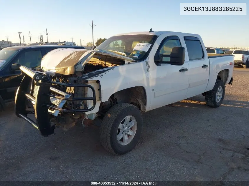 2008 Chevrolet Silverado 1500 Ltz VIN: 3GCEK13J88G285225 Lot: 40853532