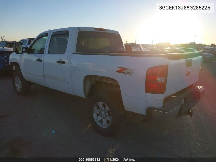 2008 Chevrolet Silverado 1500 Ltz VIN: 3GCEK13J88G285225 Lot: 40853532