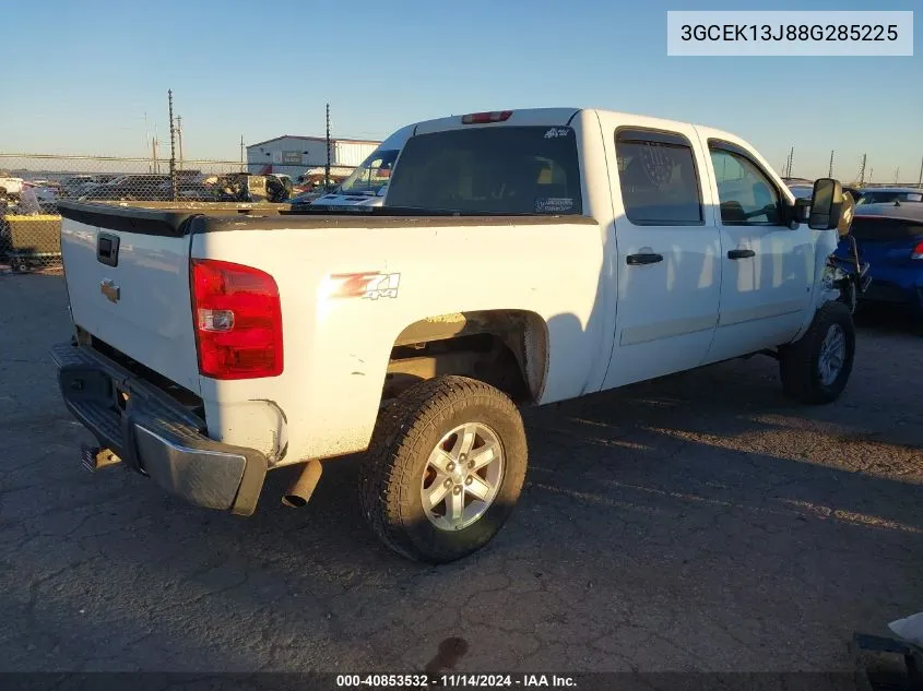 2008 Chevrolet Silverado 1500 Ltz VIN: 3GCEK13J88G285225 Lot: 40853532