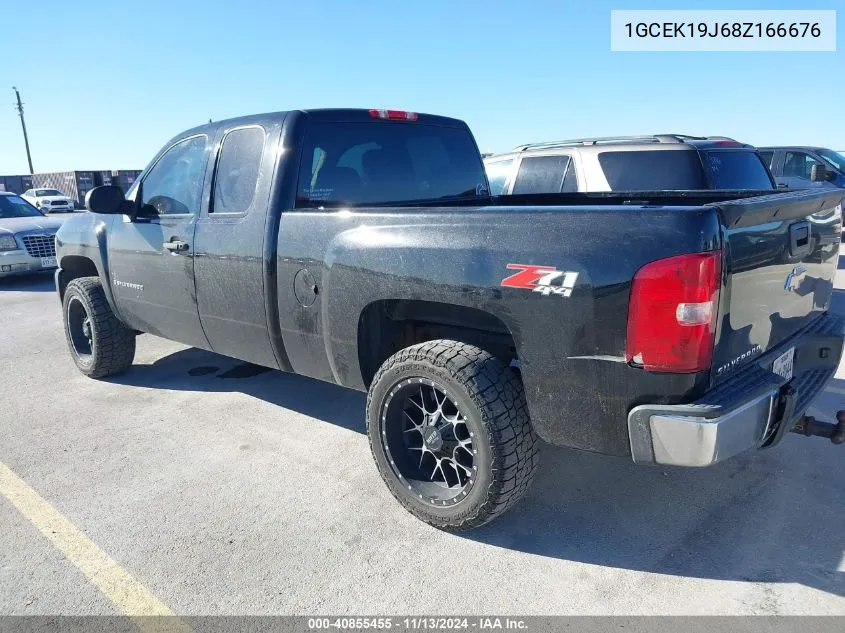 2008 Chevrolet Silverado 1500 Lt1 VIN: 1GCEK19J68Z166676 Lot: 40855455