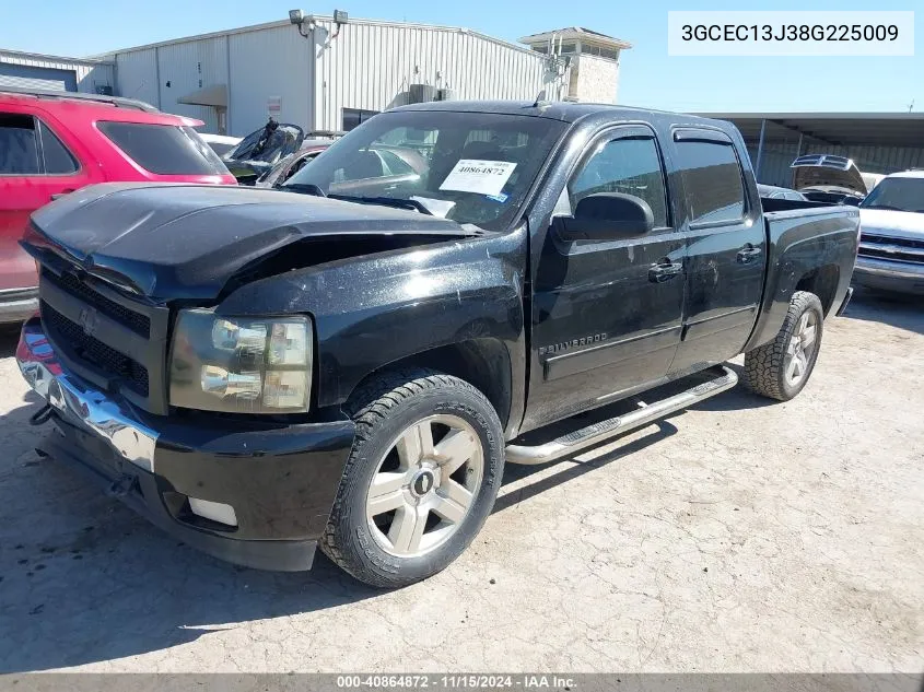 2008 Chevrolet Silverado 1500 Lt1 VIN: 3GCEC13J38G225009 Lot: 40864872