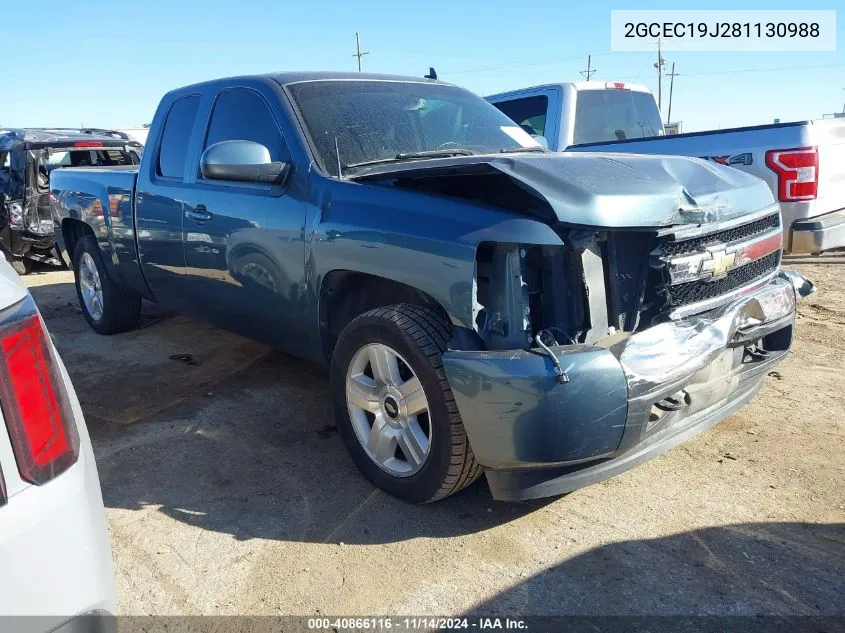 2008 Chevrolet Silverado 1500 Lt1 VIN: 2GCEC19J281130988 Lot: 40866116