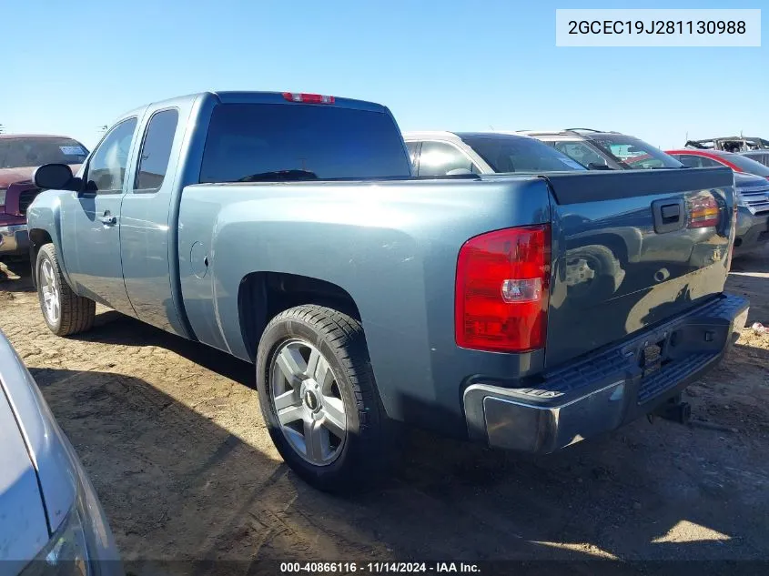 2008 Chevrolet Silverado 1500 Lt1 VIN: 2GCEC19J281130988 Lot: 40866116