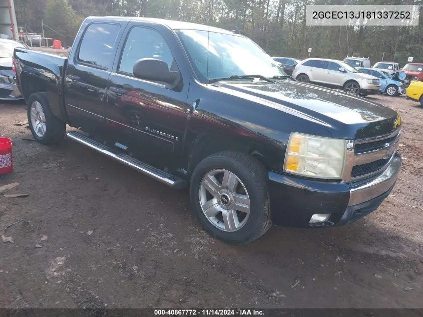 2008 Chevrolet Silverado 1500 Lt1 VIN: 2GCEC13J181337252 Lot: 40867772