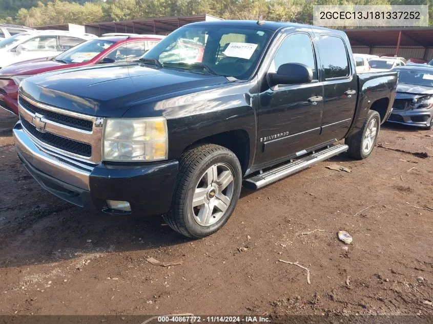 2008 Chevrolet Silverado 1500 Lt1 VIN: 2GCEC13J181337252 Lot: 40867772