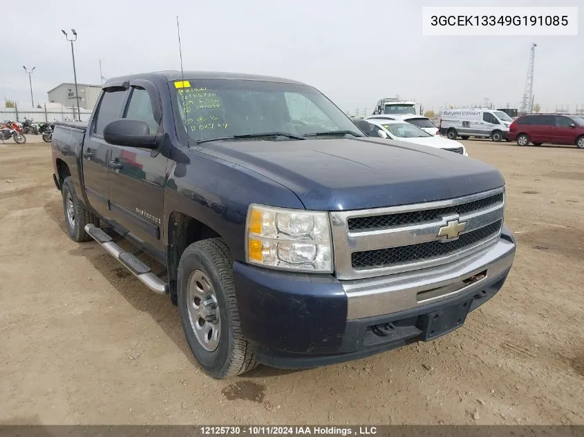 3GCEK13349G191085 2009 Chevrolet Silverado 1500