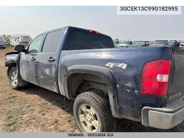 3GCEK13C99G182995 2009 Chevrolet Silverado K1500/K1500 Ls