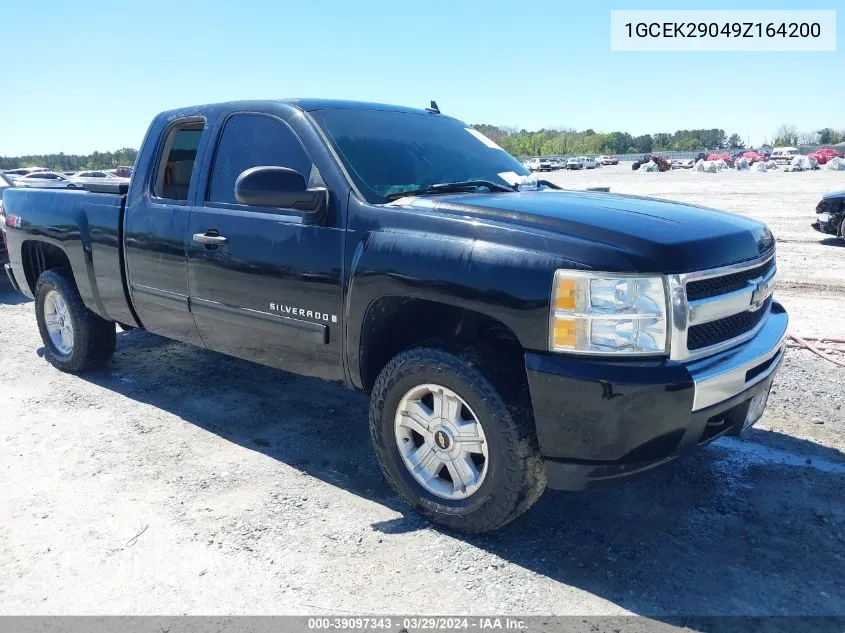 2009 Chevrolet Silverado 1500 Lt VIN: 1GCEK29049Z164200 Lot: 39097343