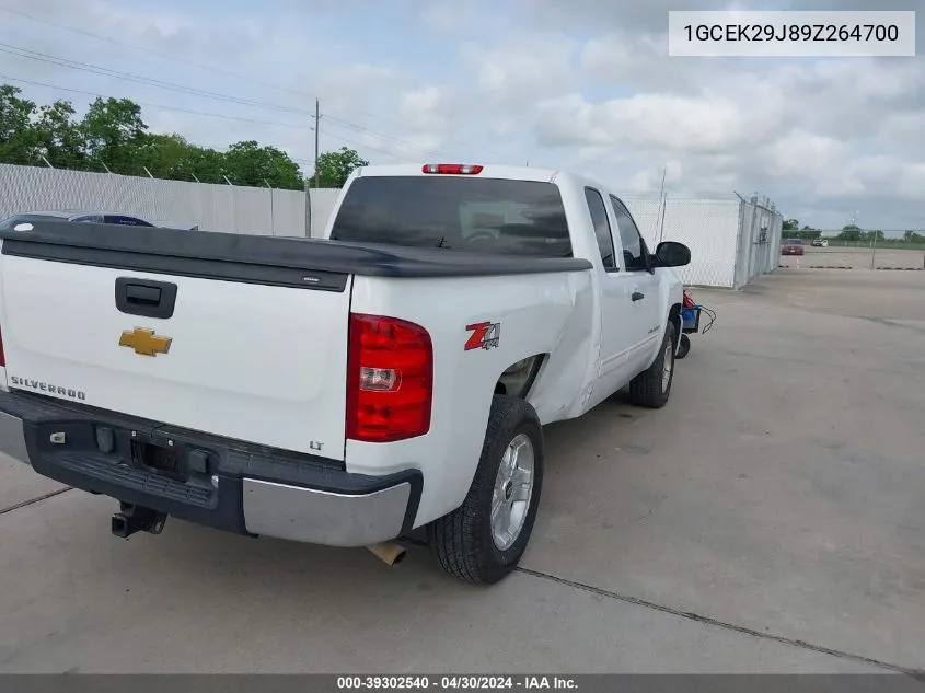 1GCEK29J89Z264700 2009 Chevrolet Silverado 1500 Lt