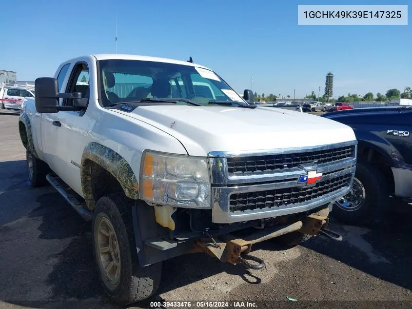 2009 Chevrolet Silverado 2500Hd Work Truck VIN: 1GCHK49K39E147325 Lot: 39433476