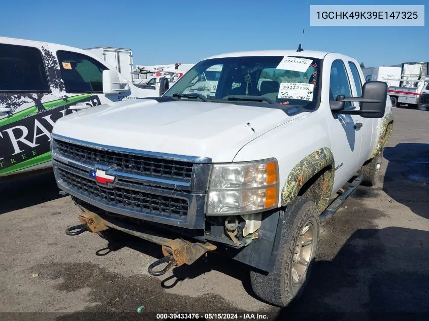 2009 Chevrolet Silverado 2500Hd Work Truck VIN: 1GCHK49K39E147325 Lot: 39433476