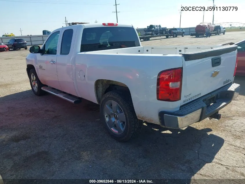 2009 Chevrolet Silverado 1500 Lt VIN: 2GCEC29J591130779 Lot: 39652846