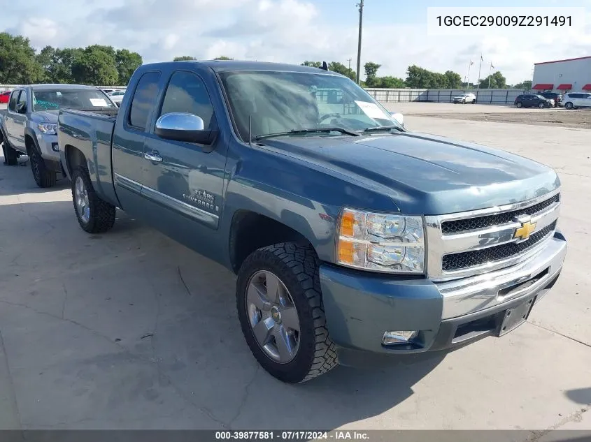 2009 Chevrolet Silverado 1500 Lt VIN: 1GCEC29009Z291491 Lot: 39877581