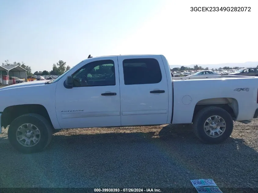 3GCEK23349G282072 2009 Chevrolet Silverado 1500 Lt