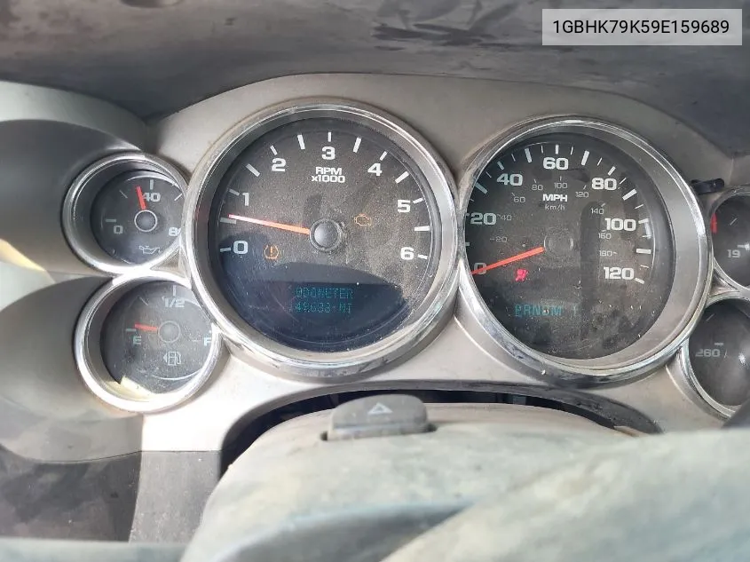 1GBHK79K59E159689 2009 Chevrolet Silverado K3500