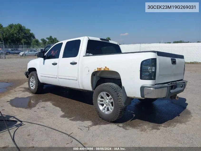 2009 Chevrolet Silverado 1500 Lt VIN: 3GCEK23M19G269031 Lot: 40010898