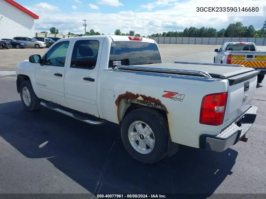 2009 Chevrolet Silverado 1500 Lt VIN: 3GCEK23359G146680 Lot: 40077961