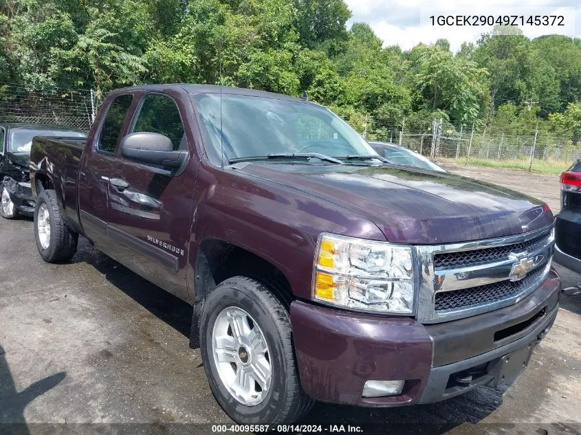 2009 Chevrolet Silverado 1500 Lt VIN: 1GCEK29049Z145372 Lot: 40095587