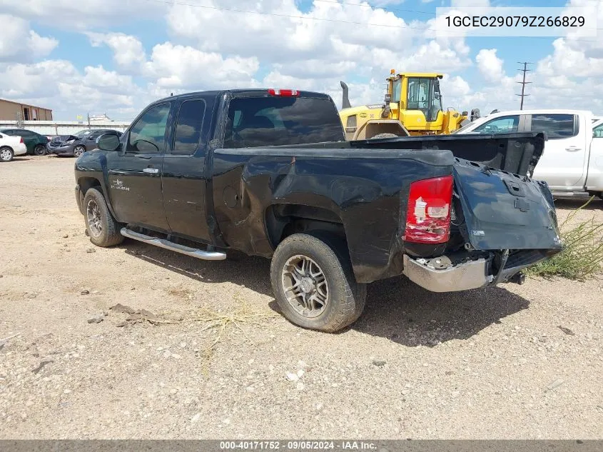 2009 Chevrolet Silverado 1500 VIN: 1GCEC29079Z266829 Lot: 40171752