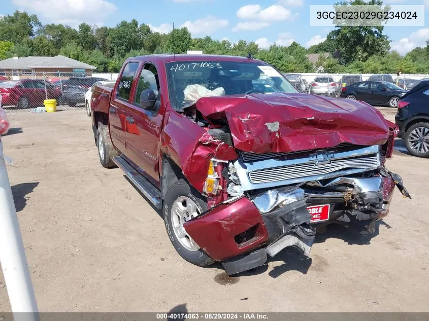 3GCEC23029G234024 2009 Chevrolet Silverado 1500 Lt