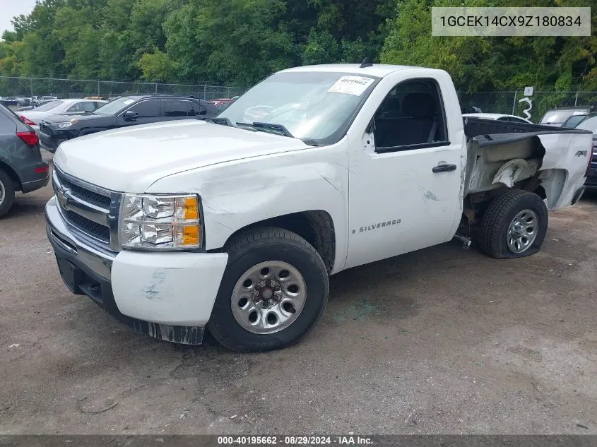 1GCEK14CX9Z180834 2009 Chevrolet Silverado 1500 Work Truck