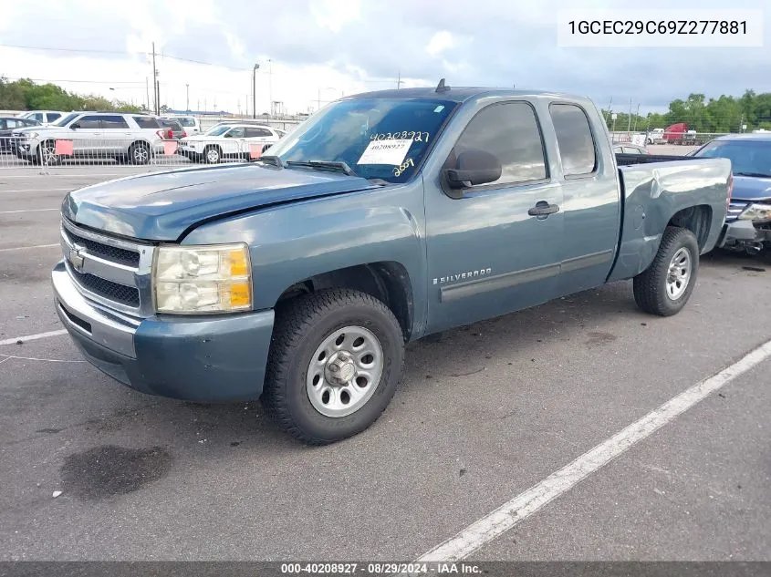 2009 Chevrolet Silverado 1500 Lt VIN: 1GCEC29C69Z277881 Lot: 40208927