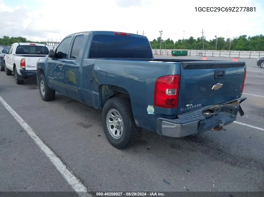 2009 Chevrolet Silverado 1500 Lt VIN: 1GCEC29C69Z277881 Lot: 40208927