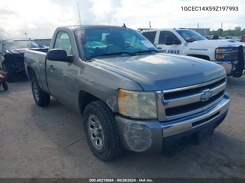 2009 Chevrolet Silverado 1500 Work Truck VIN: 1GCEC14X59Z197993 Lot: 40219584