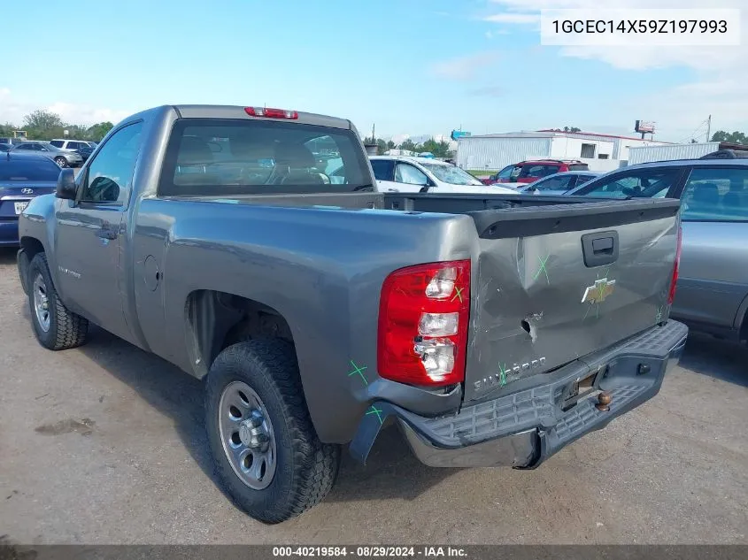 2009 Chevrolet Silverado 1500 Work Truck VIN: 1GCEC14X59Z197993 Lot: 40219584