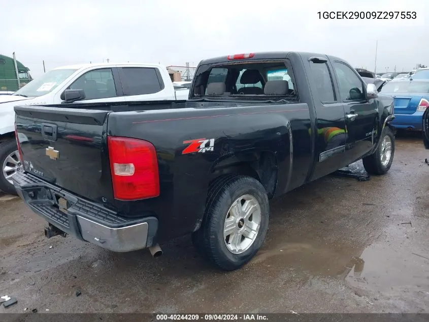 2009 Chevrolet Silverado 1500 Lt VIN: 1GCEK29009Z297553 Lot: 40244209