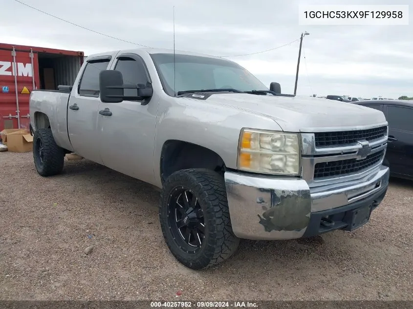 2009 Chevrolet Silverado 2500Hd Lt VIN: 1GCHC53KX9F129958 Lot: 40257952