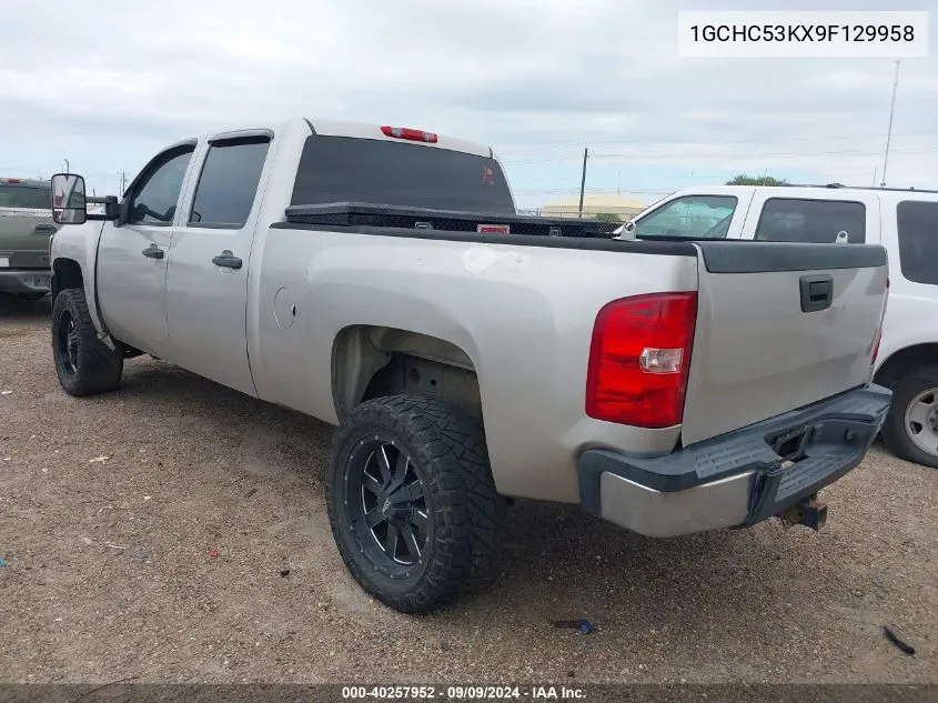 2009 Chevrolet Silverado 2500Hd Lt VIN: 1GCHC53KX9F129958 Lot: 40257952