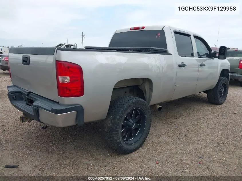 1GCHC53KX9F129958 2009 Chevrolet Silverado 2500Hd Lt